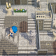 Escher-style trick art in Animal Crossing: New Horizons.